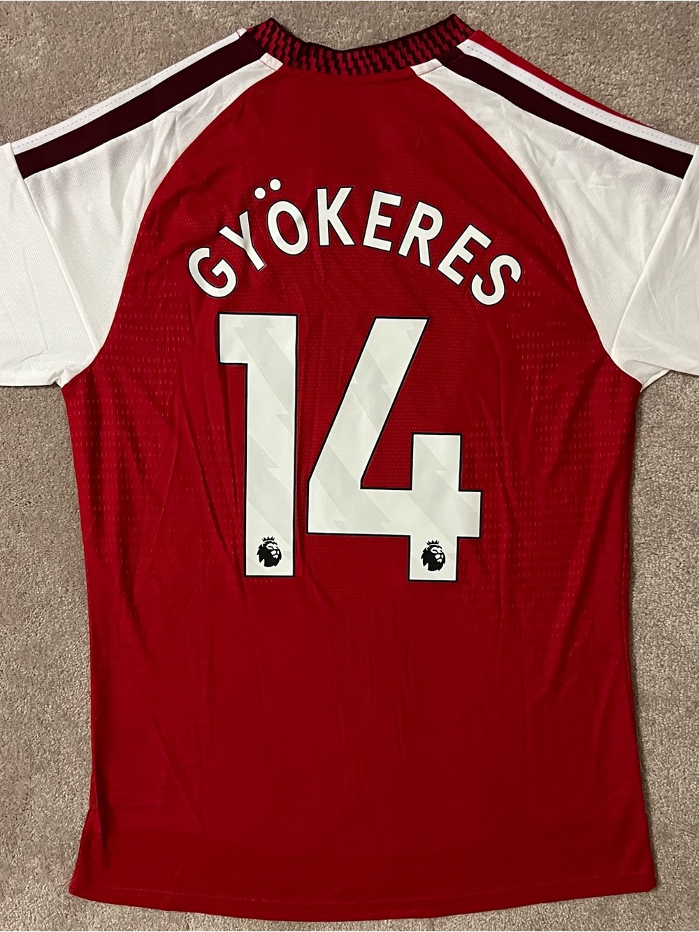 Gyokeres Adidas Arsenal Home Kit 26/27 Player Version XL